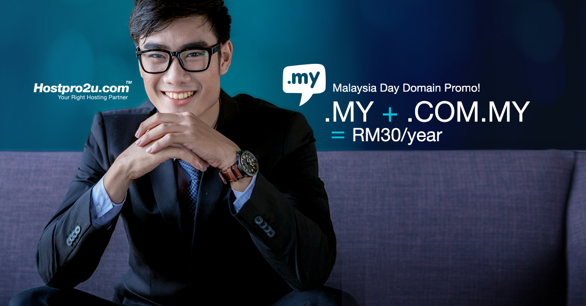 Malaysia Day Domain Promo