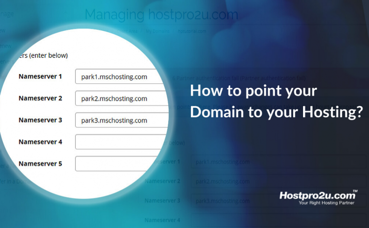 How to point your Domain to your Hosting